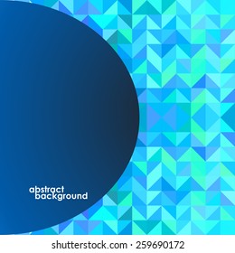 Abstract colorful background from triangles. Vector illustration. Eps 10