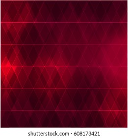Abstract colorful background from triangles. Vector illustration. 