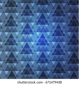 Abstract colorful background from triangles. Vector illustration
