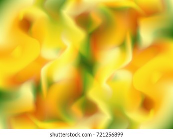 Abstract colorful background of twist yellow and green
