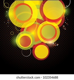 Abstract colorful background. Vector.