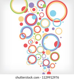 Abstract colorful background. Vector.