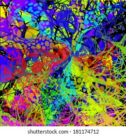 abstract colorful background . Vector 