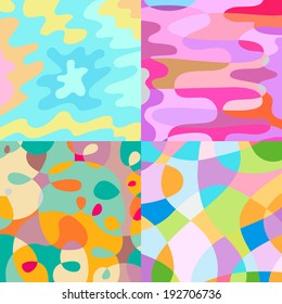 Abstract colorful  background Vector. 
