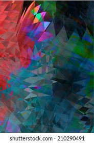 Abstract colorful background. Vector