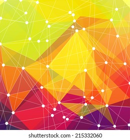 Abstract colorful background, vector
