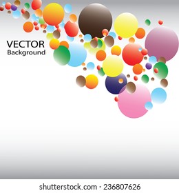 Abstract colorful background. Vector.