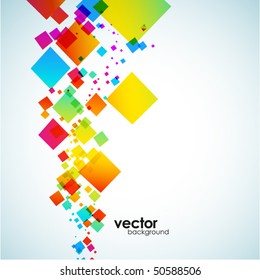 Abstract colorful background. Vector.