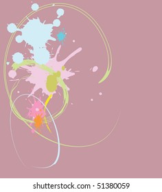 Abstract colorful background. Vector.