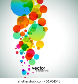 Abstract colorful background. Vector.