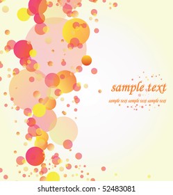 Abstract colorful background. Vector.