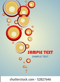 Abstract colorful background. Vector.