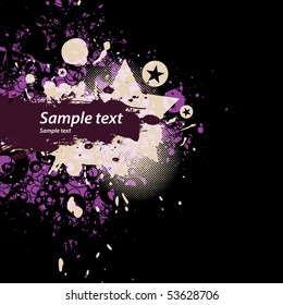 Abstract colorful background. Vector.