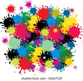 Abstract colorful background. Vector.