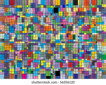 Abstract colorful background. Vector.
