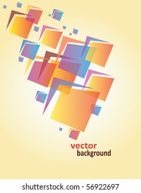Abstract colorful background. Vector.