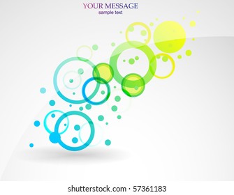 Abstract colorful background. Vector.