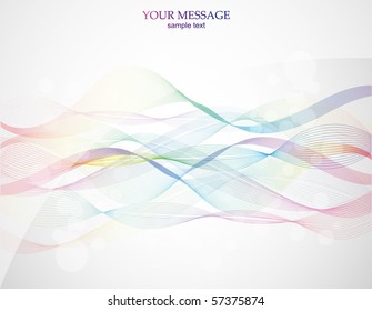 Abstract colorful background. Vector.