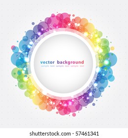 Abstract Colorful Background. Vector.