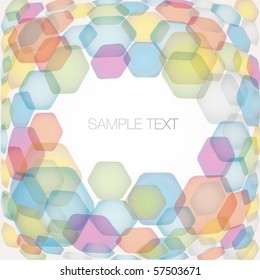 Abstract colorful background. Vector.