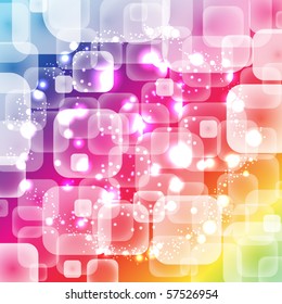 Abstract colorful background. Vector.