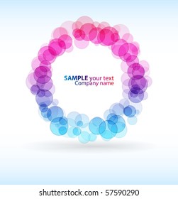Abstract Colorful Background. Vector.