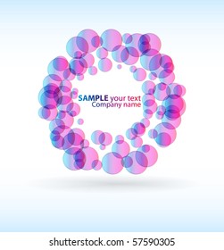 Abstract Colorful Background. Vector.