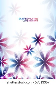 Abstract Colorful Background. Vector.