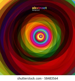 Abstract colorful background. Vector.