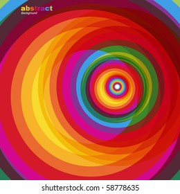 Abstract colorful background. Vector.