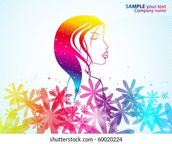 Abstract Colorful Background. Vector.