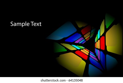 Abstract colorful background. Vector.