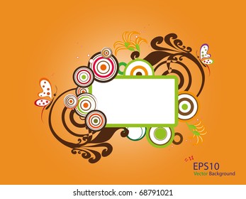 Abstract colorful background. Vector.