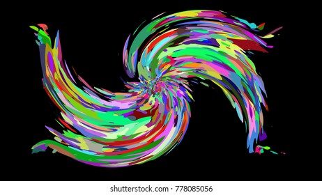 abstract colorful background, vector