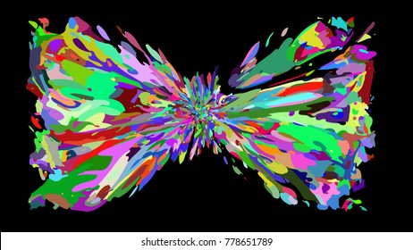 abstract colorful background, vector