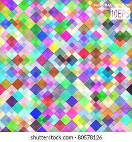 Abstract colorful background. Vector.