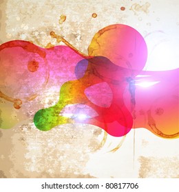 Abstract colorful background. Vector.