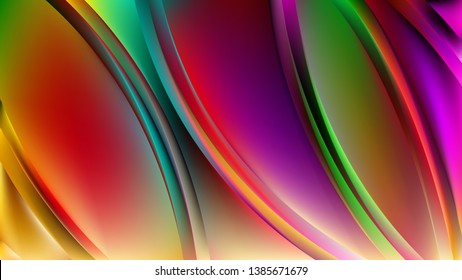 Abstract Colorful Background Vector Art