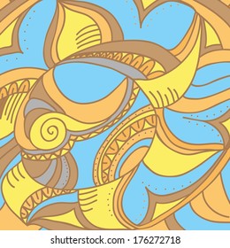 Abstract colorful background. Vector art