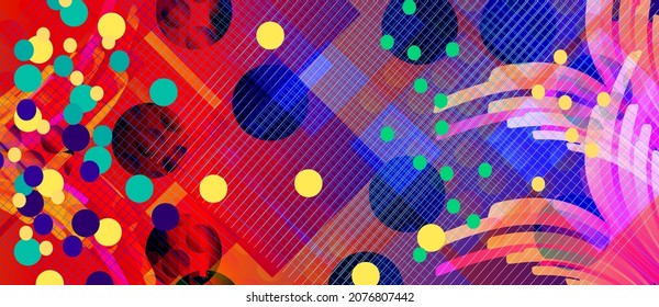 Abstract colorful background vector art