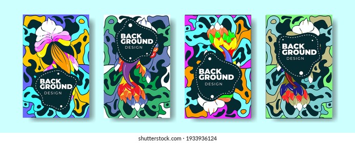 Abstract Colorful Background Vector for Banners, posters, websites, stories and patterns.