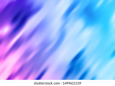 Abstract Colorful Background. Vector Bg with Dynamic Stripes. Sleek Water Texture
