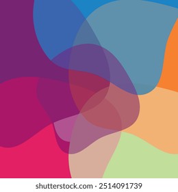Fundo colorido abstrato, design vetorial