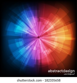 Abstract colorful background  Vector eps10