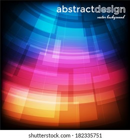 Abstract colorful background. Vector eps10
