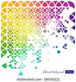 Abstract colorful background. Vector eps10