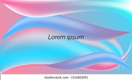 abstract colorful background vector, with fluid gradient shape composition, eps 10.