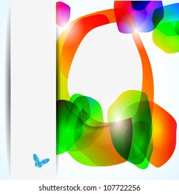 Abstract colorful background - vector illustration
