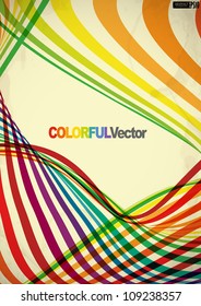 Abstract colorful background. Vector illustration. Eps 10.