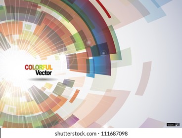 Abstract colorful background. Vector illustration. Eps 10.